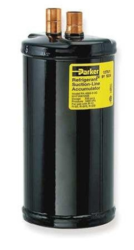 Parker VPA589-6SRD Suction Line Accumulator, Dia 5 x H 9 In