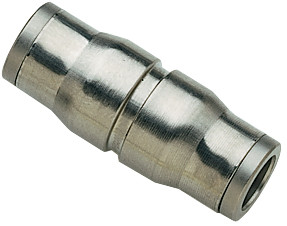 Dixon 36065600 Brass Push-In Equal Union 1/4" tube OD