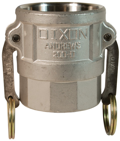 Dixon 400-D-SS 4" Stainless Female Coupler x