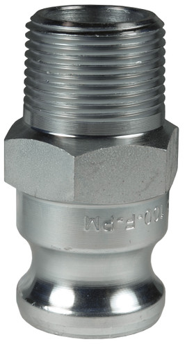 Dixon 400-F-PM 4" Plated Iron Male Adapter x