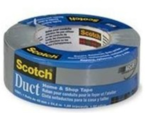 Scotch Duct Home & Shop Tape, Size: 1.88 in x 60 yd, Per Roll