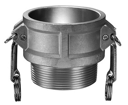 Kuriyama AL-B300 Aluminum Part B Female Coupler x Male NPT, 3"