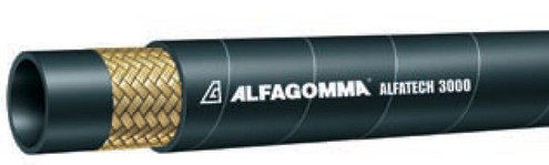 Alfagomma AT833ST-08 Alfa Tech 3000 SuperTuff Hydraulic Hose, 0.500", 12.70 mm