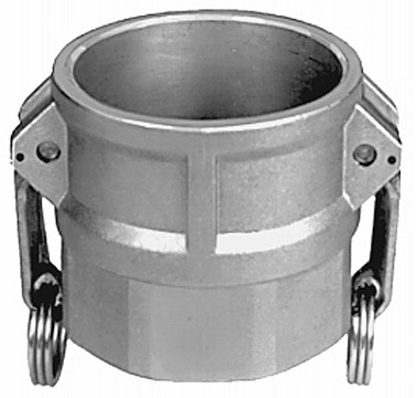 Kuriyama ALSH-D250 Aluminum Part D Female Coupler x Female NPT- ALSH, 2-1/2"