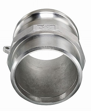 Kuriyama BW-SSF500 Stainless Steel 316 Part F Male Adapter, 5"