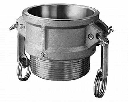 Kuriyama BR-B150 Brass Part B Female Coupler x Male NPT, 1-1/2"