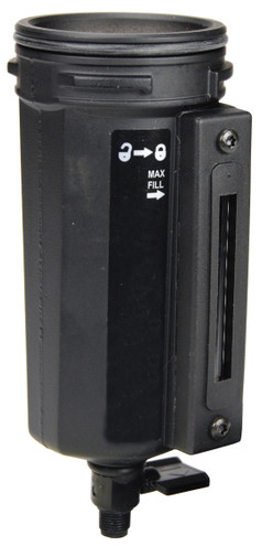 Dixon 4303-77R Metal Bowl w/Pyrex Liquid Level