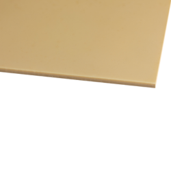 Kuriyama GF40-04 x 36 x 67 Tan Pure Gum Sheet, Gauge x Width: 1/8" x 36"