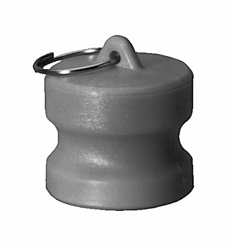 Kuriyama GRDP100 Glass Reinforced Nylon Part DP Dust Plug, 1"