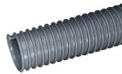 Kuriyama GTG150X50 Ducting/Material Handling Grey PVC Hose, 1.500" x 50'