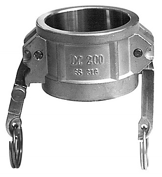 Kuriyama KLOC-SS-DC300 K-Loc Auto Lock Stainless Steel Part DC Dust Cap, 3"