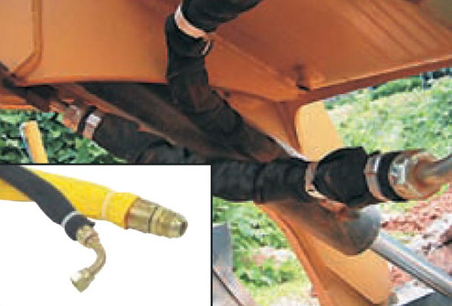 Alfagomma NS12 Nylon Sleeve Guard, 2.125"