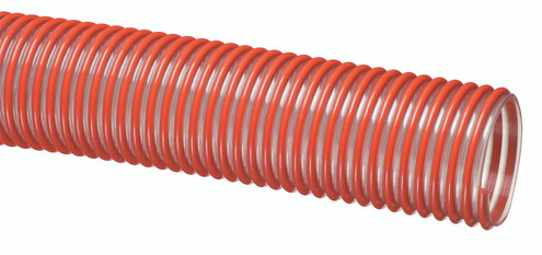 Kuriyama MULCH600X100 Heavy Duty PVC Material Handling Hose, 6.000" x 100'
