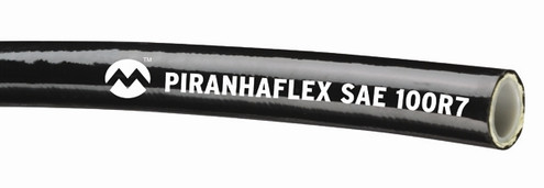 PF367-05-250R Piranhaflex Hydraulic Hose with Polyester, 0.31", 8.1 mm Inner Tube & Black Cover