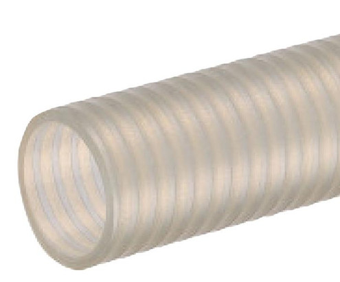 Kuriyama OV150X100 Oil Vac Heavy Duty Oil Resistant Polyurethane Suction Hose, 1.500" x 100'