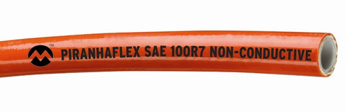 PF367NC-08-250R Piranhaflex HH with Polyester Inner Tube & Orange Non-Conductive Cover, 0.500"
