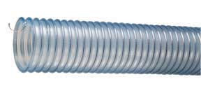 Kuriyama PF600X20 Heavy Duty Polyurethane Material Handling Hose With Grounding Wire, 6.000" x 20'