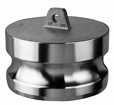 Kuriyama SS-DP600 Stainless Steel Part DP Dust Plug, 6"