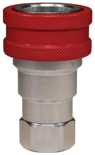 Dixon 4HF4-SS-BOP 1/2" ISO-B Coupler, 1/2" NPTF, BOP 316SS (201248-4)