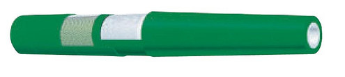 Kuriyama T351LG075X50 Paper Mill/Creamery Wash Down Hose, Green Cover, with tapered nozzle, 3/4" ID