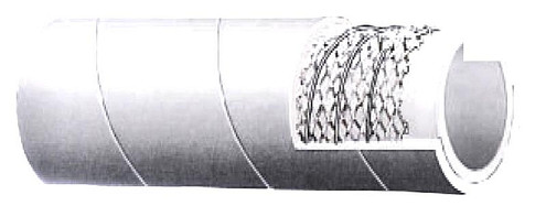 Kuriyama T405LL300X100 Food Transfer Hose, Non-Marking, White Cover, 3" ID