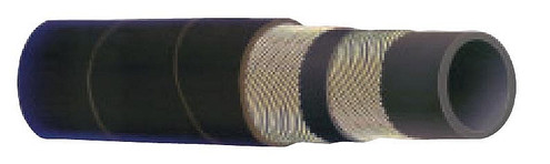 Kuriyama T331AA150X100 250 PSI Chlorobutyl Steam Hose, Black Cover, 1-1/2" ID