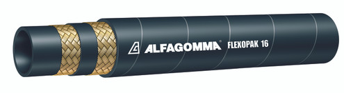 Alfagomma T813AA-04 Flexopak 16 Hydraulic Hose T813AA, Double compact wire braid, 0.250", 6.35 mm