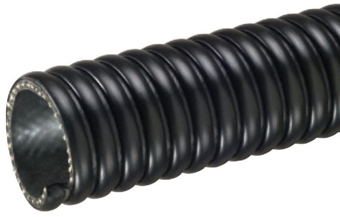 Kuriyama TSD300X100 EPDM Fabric Reinforced Suction & Discharge Hose, 3.000"