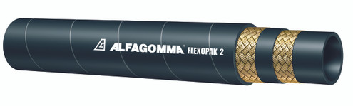 Alfagomma T822AA-04 Flexopak 2 Hydraulic Hose, double wire braid, 0.250", 6.35 mm