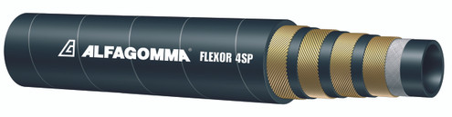 Alfagomma T850AA-10 Flexor 4SP Hydraulic Hose, Four wire spiral, 0.63", 15.90 mm