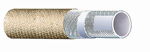 Kuriyama T957LL075X100 Furnace Door Coolant Hose, Tan Cover, 3/4" ID