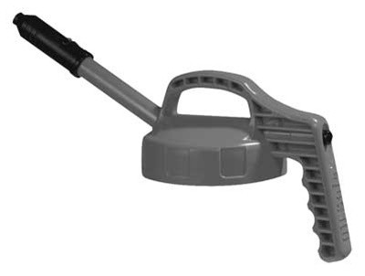 Oil Safe 100304 Stretch Spout Lid, Color: Gray