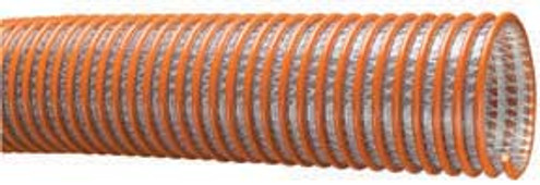 Kuriyama WST400X20 Heavy Duty PVC Fabric Reinforced Suction & Discharge Hose, 4.000" x 20'