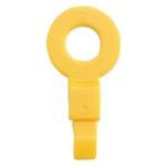 220009 Label Safe 1/4" BSP - Fill Point ID Washer - (14mm) - Yellow