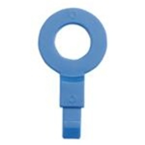 Label Safe 230002 3/8" BSP - Fill Point ID Washer - (17.8mm) - Blue