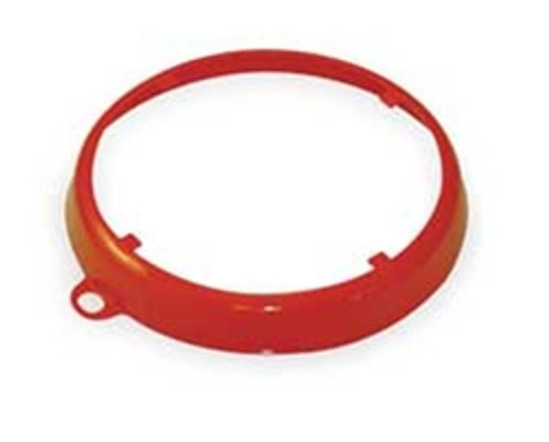 207006 Oil Safe Color Coded Drum Ring - LABEL SAFE - Orange