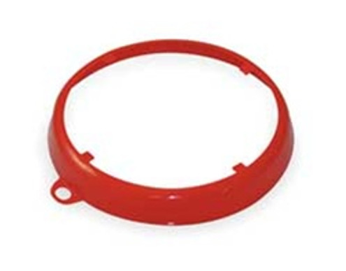 207008 Oil Safe Color Coded Drum Ring - LABEL SAFE - Red