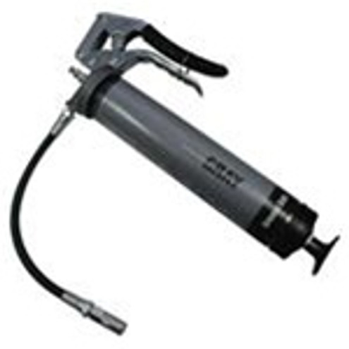 Oil Safe 330704 Pistol Grip Grease Gun - 12" Flexible Ext. - Gray