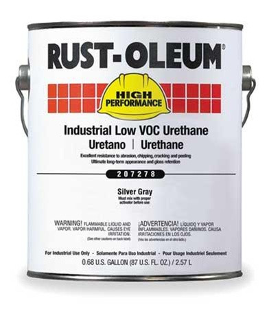 Rust-Oleum 207278 Silver Gray ,Size:1 Gal.