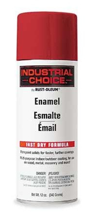 Rust-Oleum 1664830 Cherry Red Enamel Aerosol,Size:16 oz.