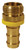 Dixon 5720812C 1/2" Lok-on Male Garden Hose Ftg Brass