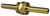 Dixon 5951010K Long Shank Complete GHT Coupling Brass (5/8" ID x 3/4" GHT)