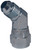 Dixon 6502-20 1-5/8"-12 45 Deg Male JIC 37 Deg Flare x Fem JIC 37 Deg Swivel Elbow (Steel)