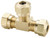 Dixon 64NAB8 1/2" Brass Air Brake Union Tee