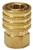 Dixon 8EBF8-B 1" STR8-THRU COU, 1" BSPP Body Material: BRASS Body Size: 1"