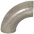 Dixon B2WCL-R50U .5" Unpolished 90 Deg Weld Elbow 316L