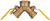 Dixon BBV125DW 1 1/4" Brass Non-Vented Dual Y