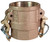 Dixon BD100 1" Brass Bosslock Female Coupler