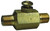 Dixon BV2M 1/4" Brass Male NPT Button Valve