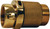 Dixon CSCTM25F30T-P 2-1/2" FNH X 3" MNPT CHECK SNOOT CLAPPER TYPE POL BRASS